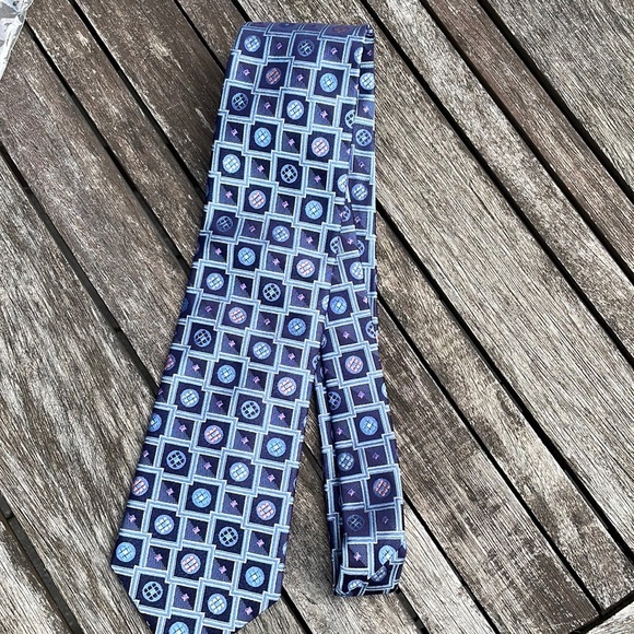 NWOT Dion Neckwear men’s 100% Italian silk tie - Picture 1 of 5